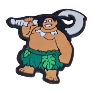 Moana Maui Croc Shoe Charms |Cartoon Jibbitz Style Accessories Fits Crocs Disney